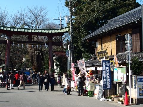 1月3日の鷲宮神社と大酉茶屋
