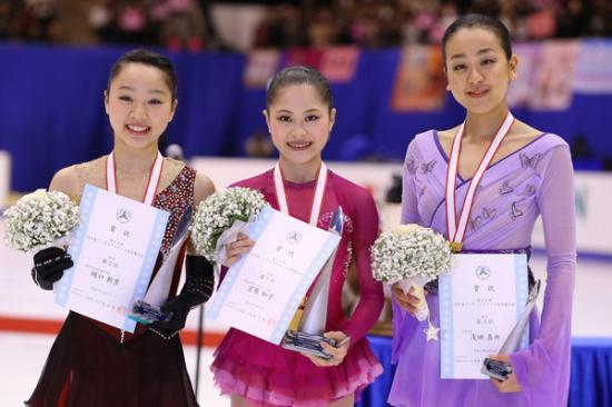全日本選手権2015女子表彰式