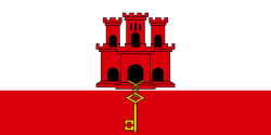ジブラルタル 国旗