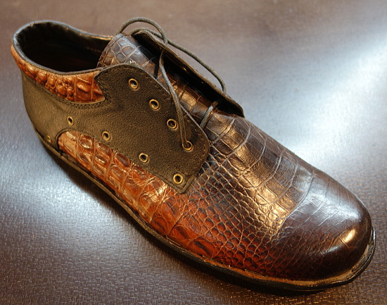 アレクセイ・コズロフさん製靴