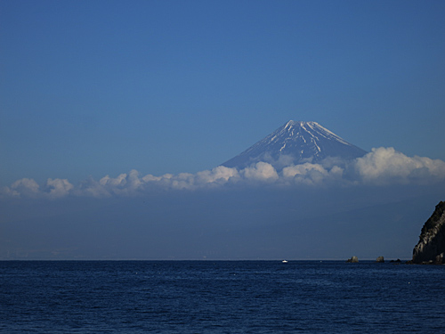穏やかな富士山