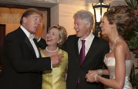 trump and clintons