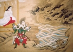 日本神話（スサノオ、クシナダ姫を守る）