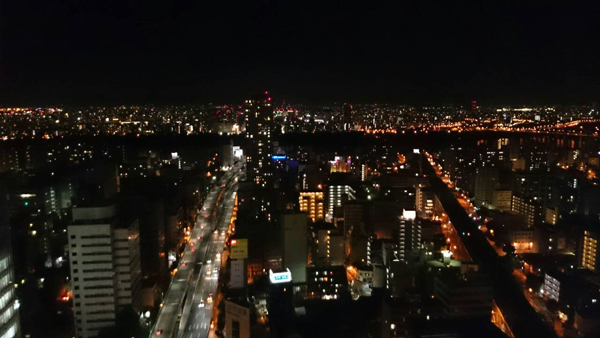 ザ梅田タワー夜景
