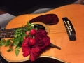 Guitar and Flowers