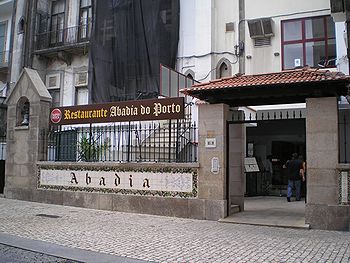 ポルトのレストランAbadia