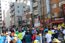 浅草界隈の東京マラソン０８